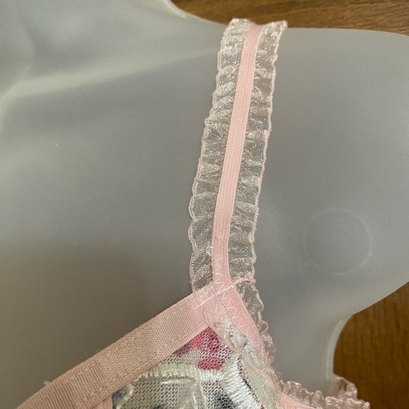 Floral Lace Lingerie Set - Size Large NWOT - Picture 6 of 13